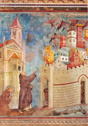 BG17577 assisi basilica di s francesco chiesa superiore italy