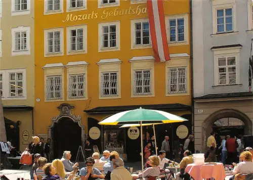 B75871 Salzburg Mozarts Geburtshaus Österreich