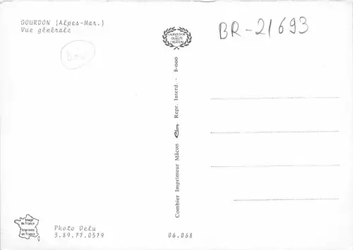BR21693 Gourdon vue generale france