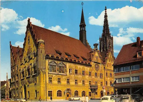 B54181 Ulm Donau Rathaus Auto Voiture Germany