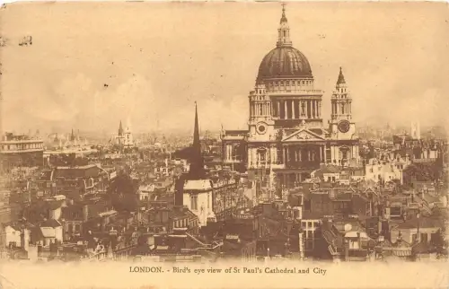 BR58251 st paul cathedral and city london uk