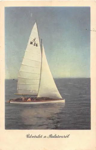 BC59730 Bateaux Schiffe am Balaton