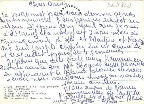 BR8838 vues principales Biarritz Frankreich