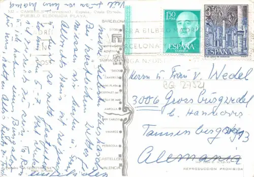 BG27521 pueblo eldorado playa cambrils spain