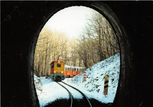 BC59398 Zug MAV Rt Szechenyi Hegyi Gyermekvasut Budapest Eisenbahn chemin a fer