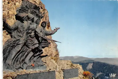 BR4585 Vieil Armand, Monument du 152e R.I., Haut Rhin france