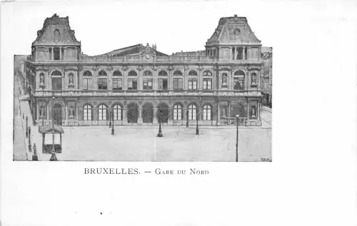 Br35095 Bruxelles Gare du Nord belgium