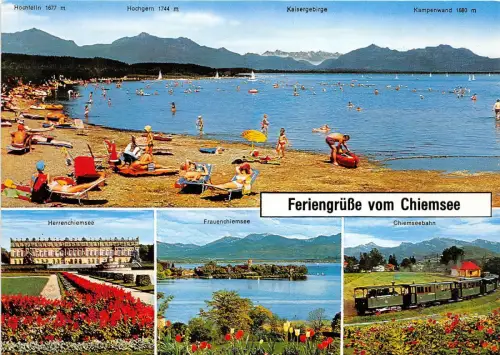 BG11186 feriengrusse vom chiemsee zug germany