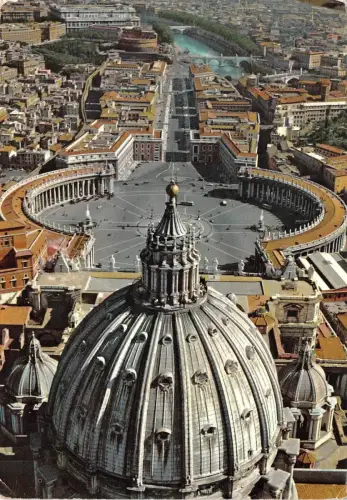 B33609 Roma Petersplatz Italien