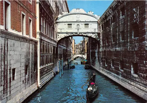 B73513 Ponte dei sospiri Venezia Italien