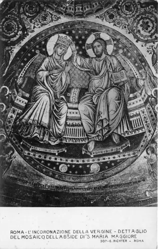 B71199 Roma L Incoronazione della Vergine Italien