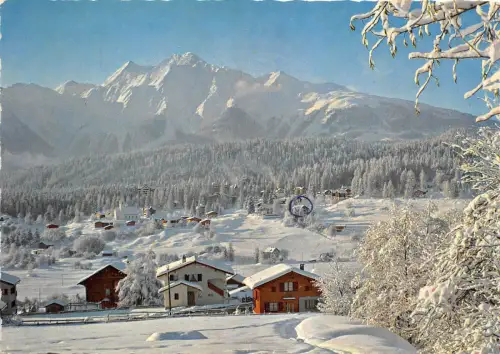 B31745 Flims Waldhaus mit Piz Rieln Schweiz