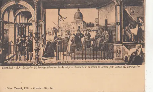 BF32597 venezia r r gallerie gli ambasciatori del re italy front/back image