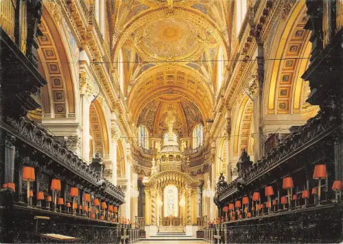 BR90505 london the high altar and chor st paul s cathedral uk