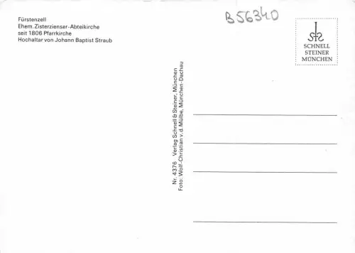 B56340 Furstenzell Pfarrkirche germany