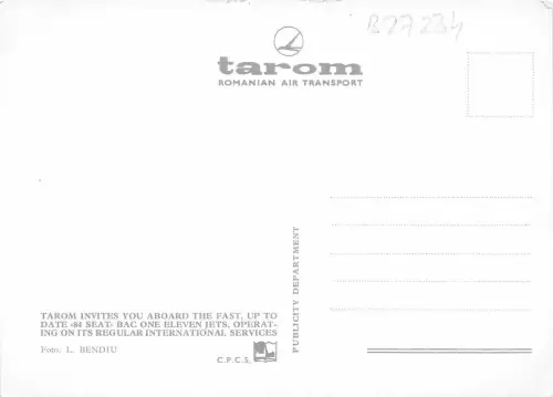 B27234 Tarom Flugzeug Plane Rumänien