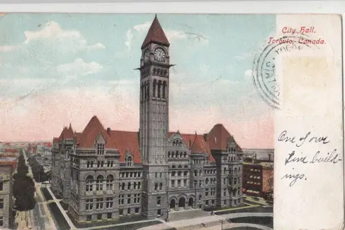 B77517 Rathaus Toronto Canada Scan Vorder-/Rückbild