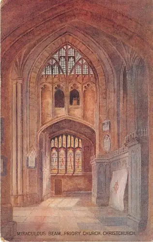 B5693 Miraculous Beam Priory Church Cristchurch