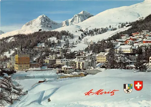 BR15056 St Moritz Pis alnana Piz Julier Schweiz