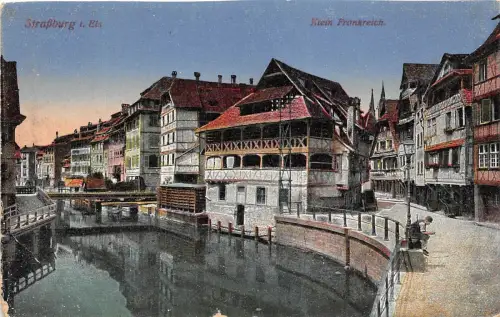 B17254 Strassburg Klein Frankreich