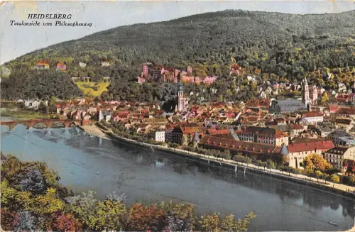 Br35524 Heidelberg Panorama germany