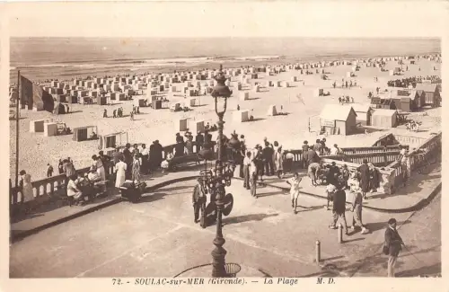 B37205 Soulac sur Mer La Plage france