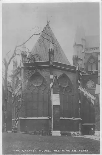 BR81039 the chaprter house westminster abbey london real photo uk