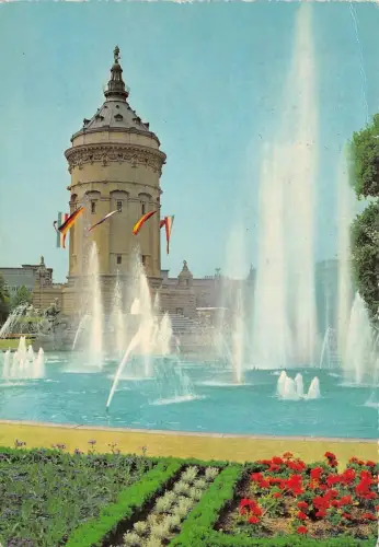 B47336 Am wasserturm Mannhem germany