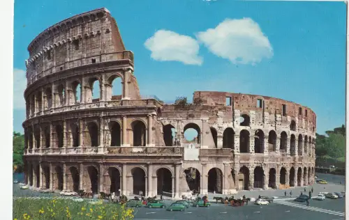 BF23481 roma il colosseo italy front/back image
