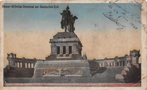 BR37619 kaiser wilhelm denkmal am deutschen eck germany