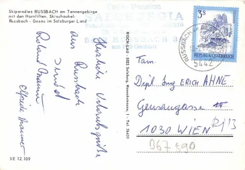 B67590 Österreich Skiparadies Russbach am Tennengebirge Multiviews