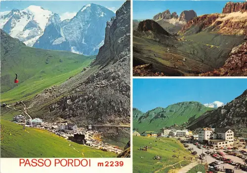 BG11440 Seilbahnwagen voiture passo pordoi italy