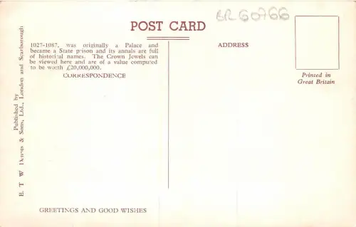 BR60766 Tower and Tower Bridge London UK