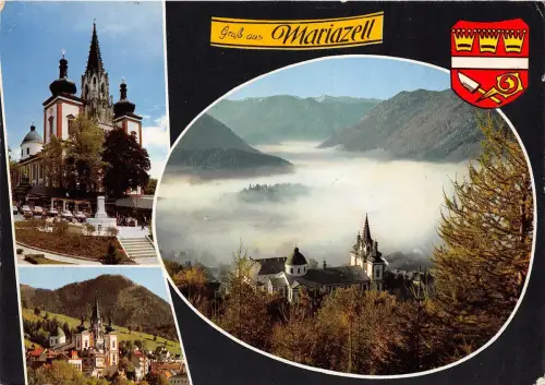 BG11593 wallfahrtsort gruss aus mariazell austria