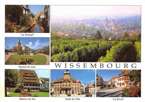 B49890 Wissembourg Multi Vues Frankreich