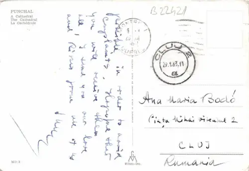 B22421 Kathedrale von Funchal Portugal