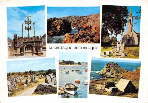 BR2281 La Bretagne Sites sauvages Vieilles Pierres Frankreich