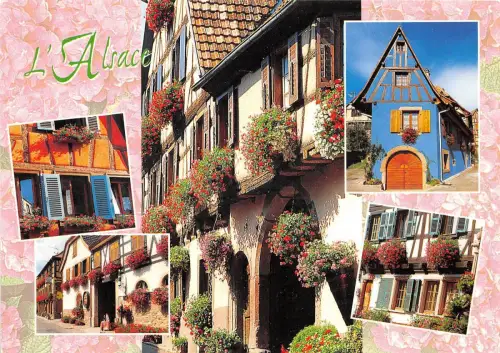 B51071 Elsass Multi Vues Frankreich