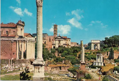 BF23726 roma foro romano italy front/back image