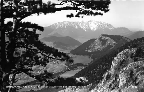B68603 Österreich Hoher Zauberstab Schneeberg