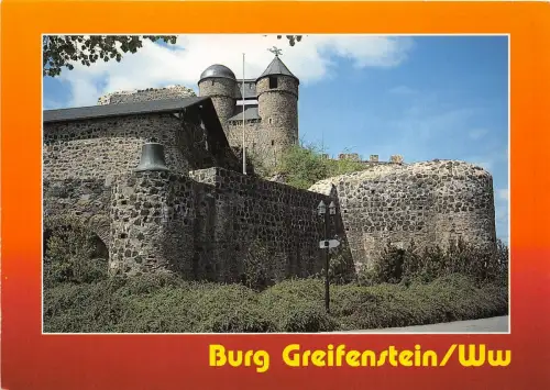 B34808 Burg Greifenstein Westerwald Deutschland