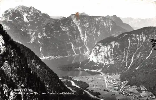 B48036 Obertraun Weg Dachstein Elshohle Österreich