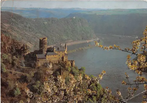 B40453 St Goarshausen Am Rhein Burg Katz und Loreley Deutschland