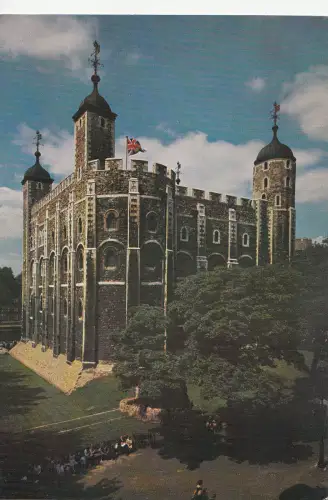 BF25078 tower of london the withe tower united kingdom front/back image