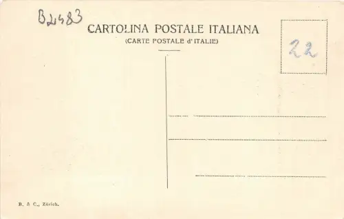 B2483 Italien Genova Monumento Vittorio Emanuele Front/Back Scan