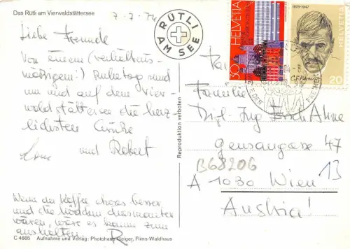 B68206 Rutli am Vierwaldstattersee Schweiz