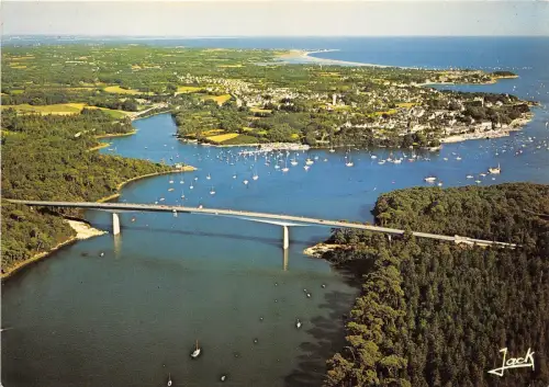 BR13795 Le nouveau pont su l Odet Benodet Frankreich