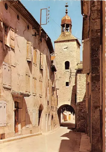 BR14882 Chatillon en Diois rue des Rostangs et le Beffroi france