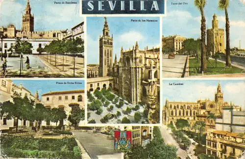 BG6374 Sevilla Car Voiture Spanien