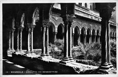 B6664 Italien Monreale Chiostro dei Benedettini